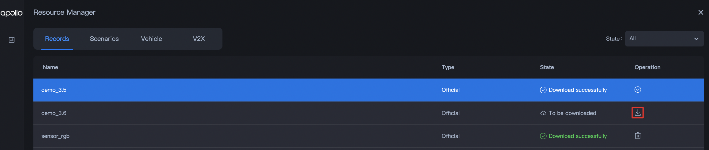 Apollo: Resource Manager