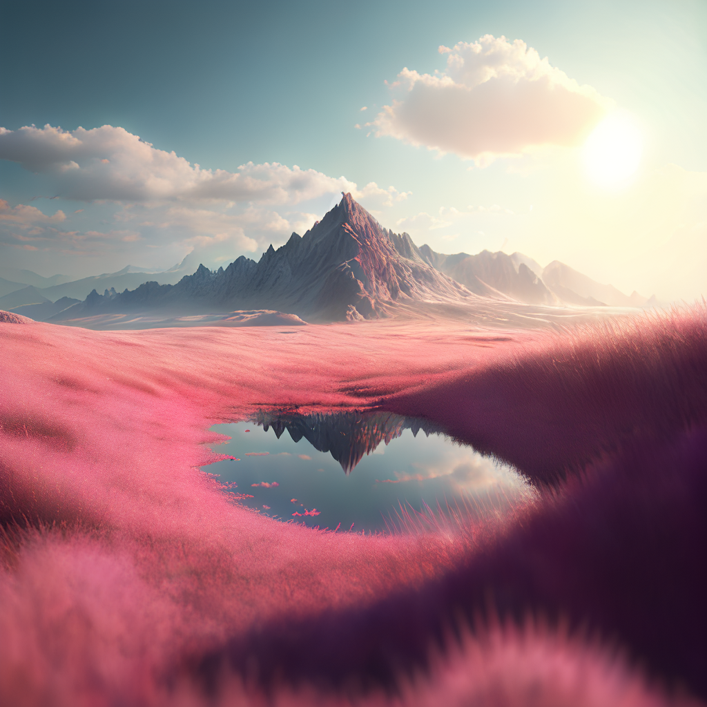 照片的山丘覆盖着粉红色的草.png