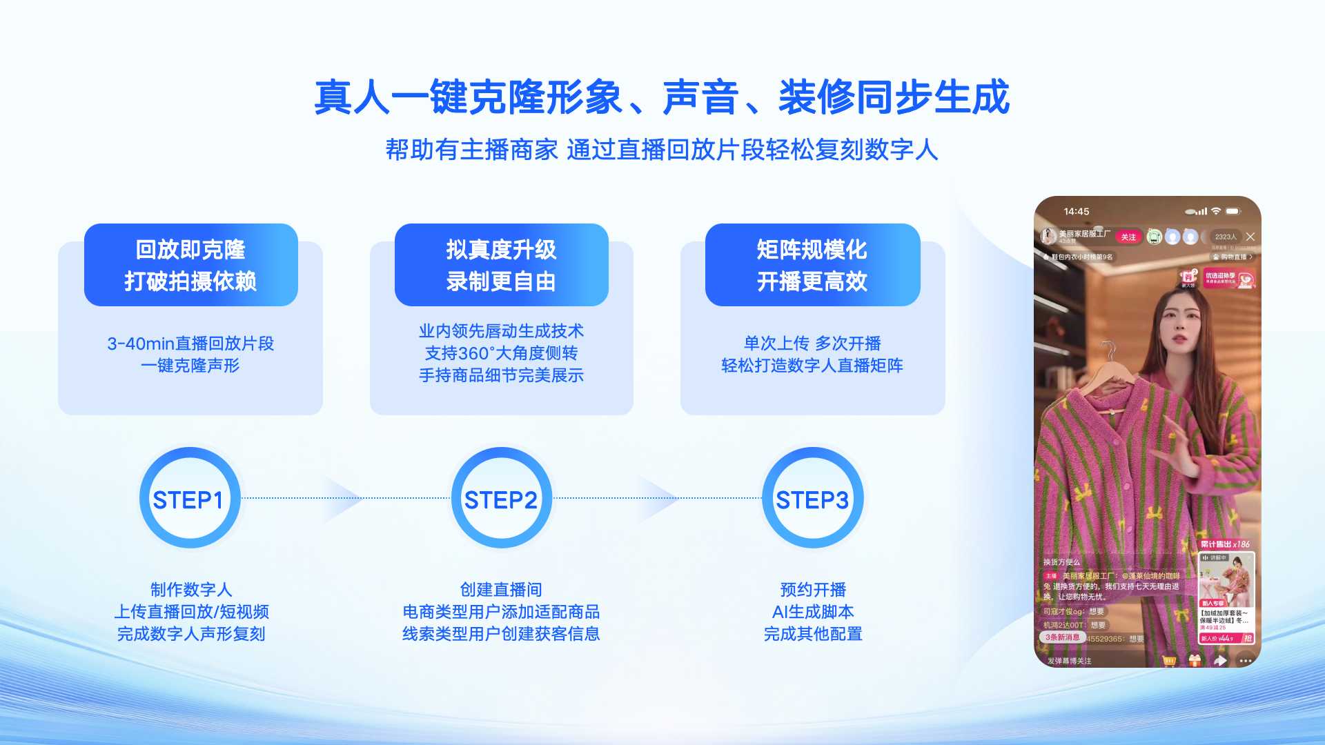 形象克隆/声音克隆