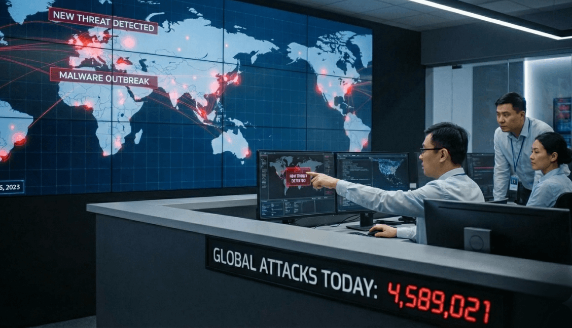 网络安全威胁不断